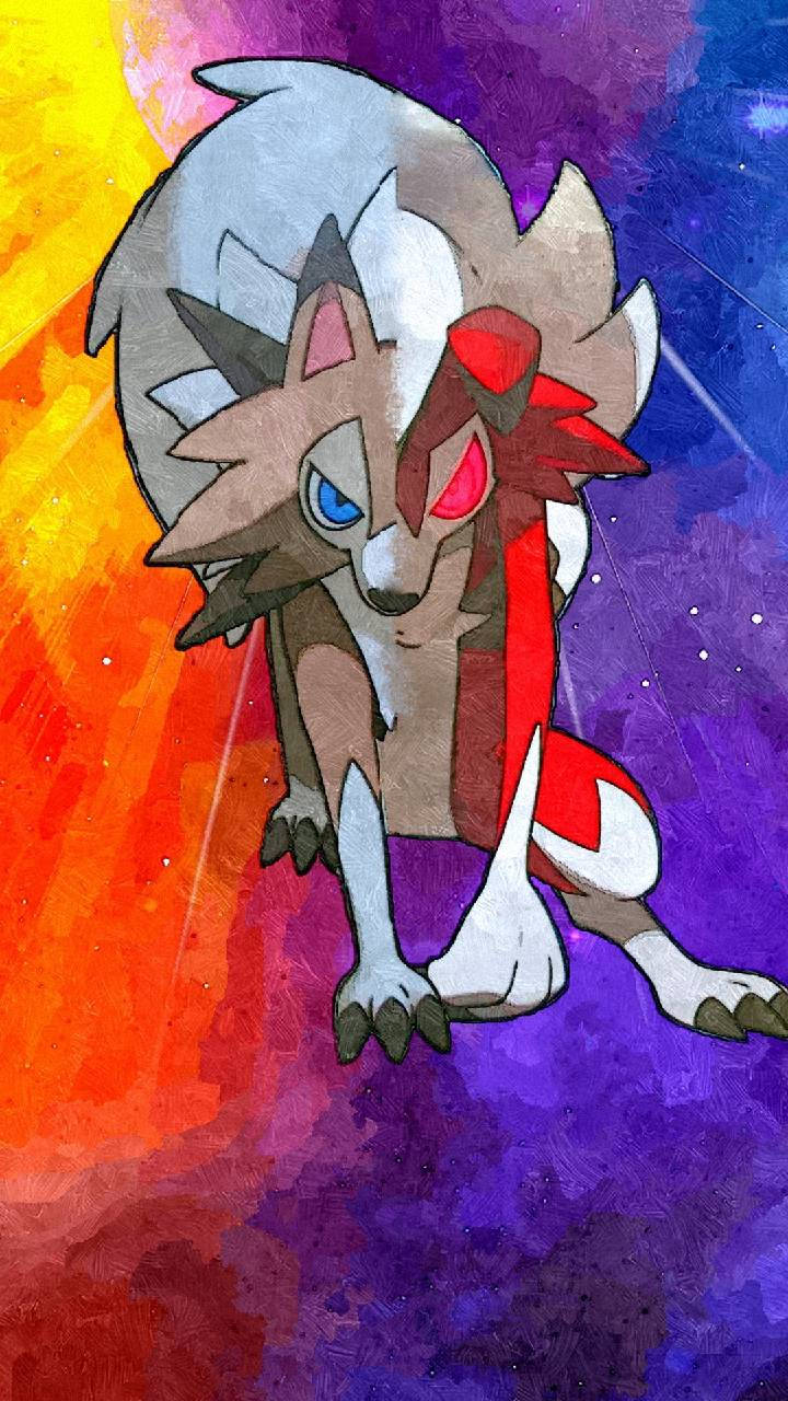 Rockruff Fused Evolution Background