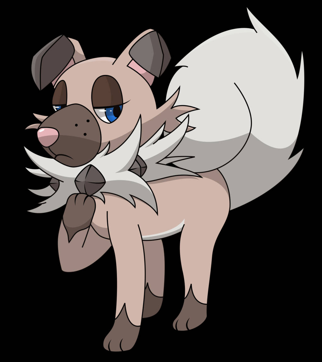 Rockruff Looking Haughty