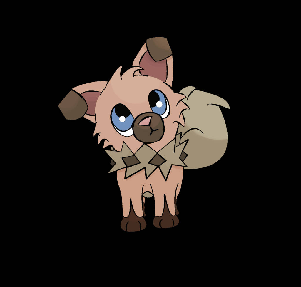 Rockruff Thinking Deeply