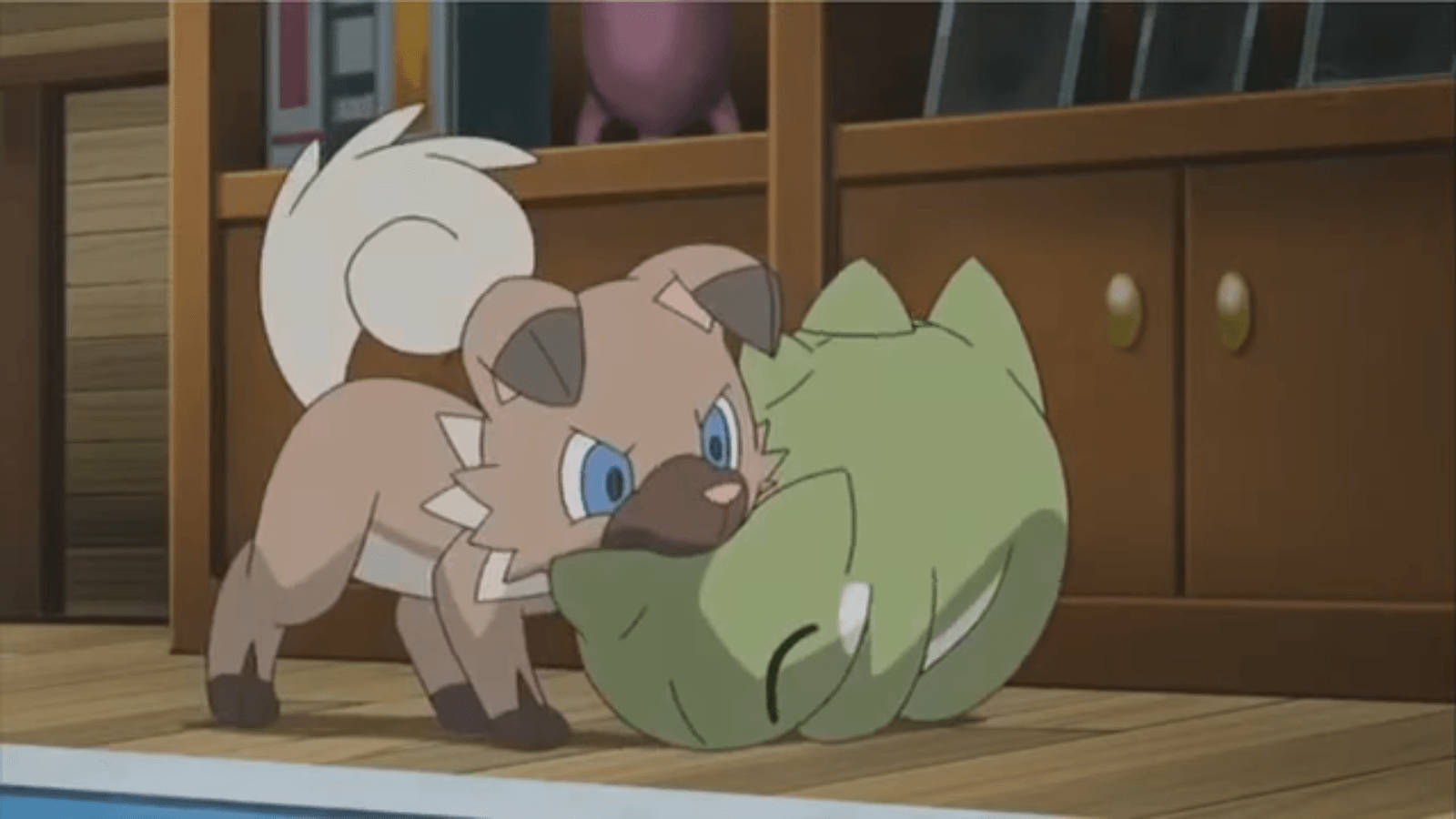 Rockruff With Doll