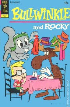 Rocky And Bullwinkle Comic Strip Background