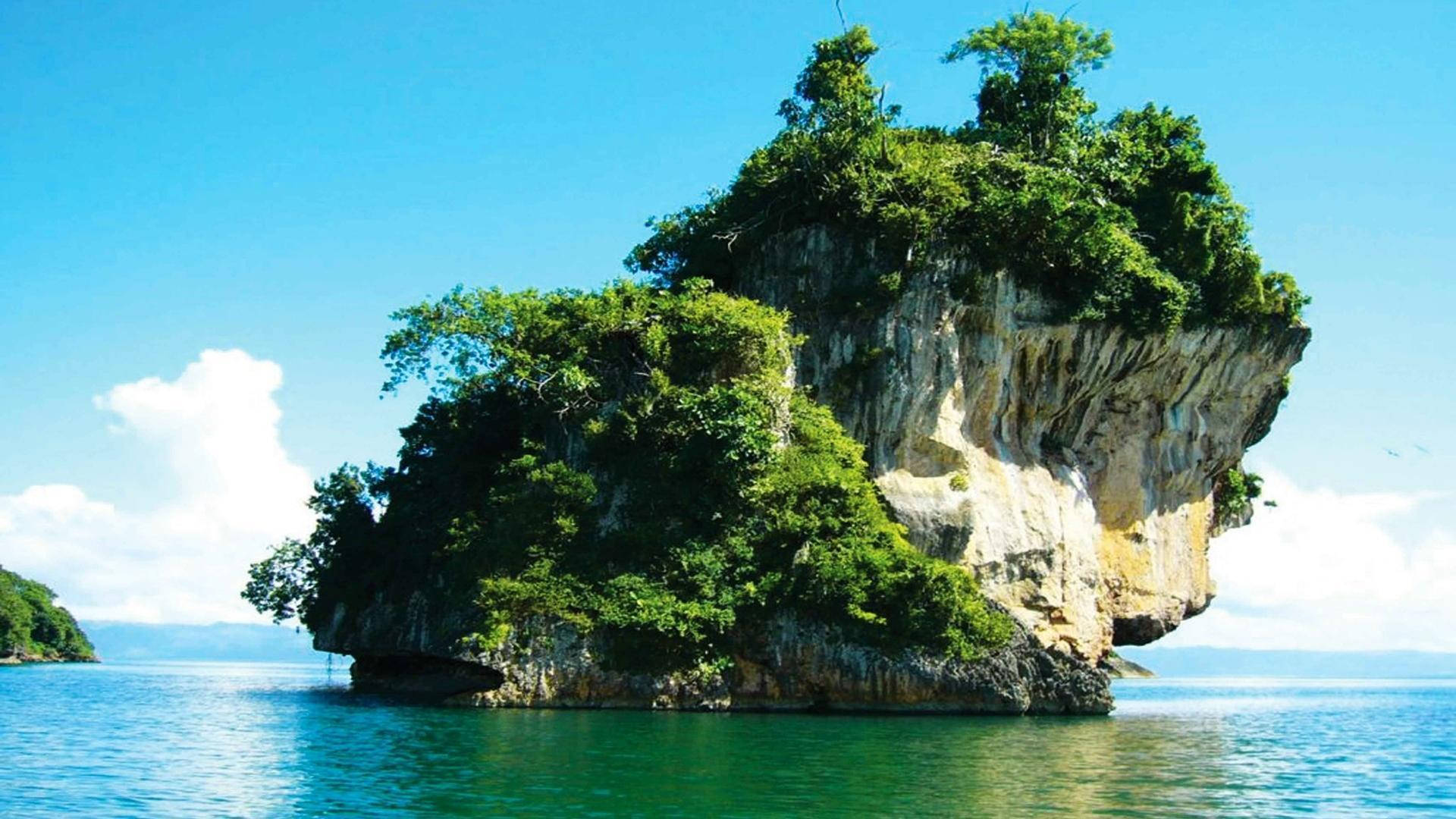 Rocky Dominican Republic Island