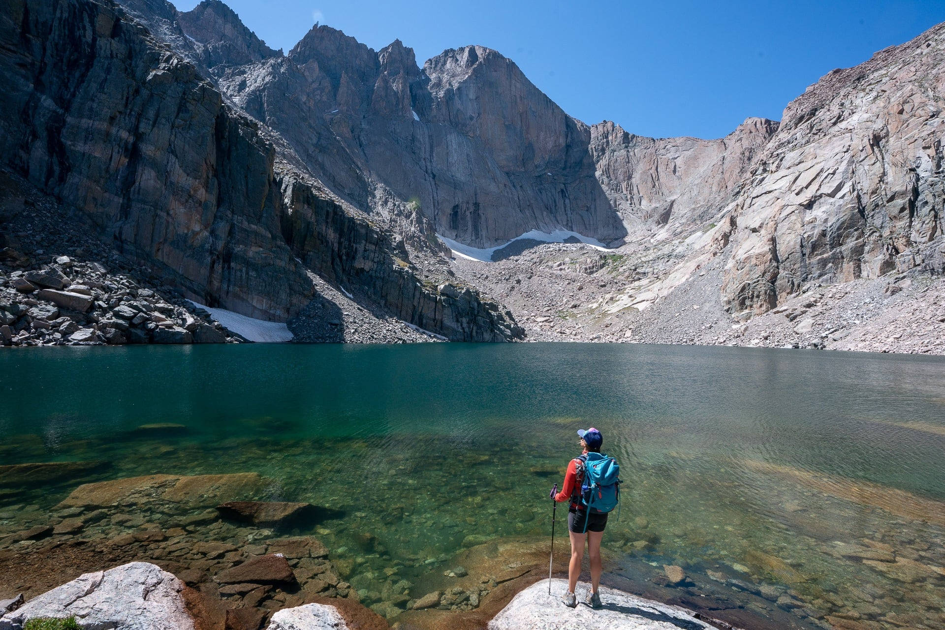 Rocky Mountain Colorado Chasm Lake