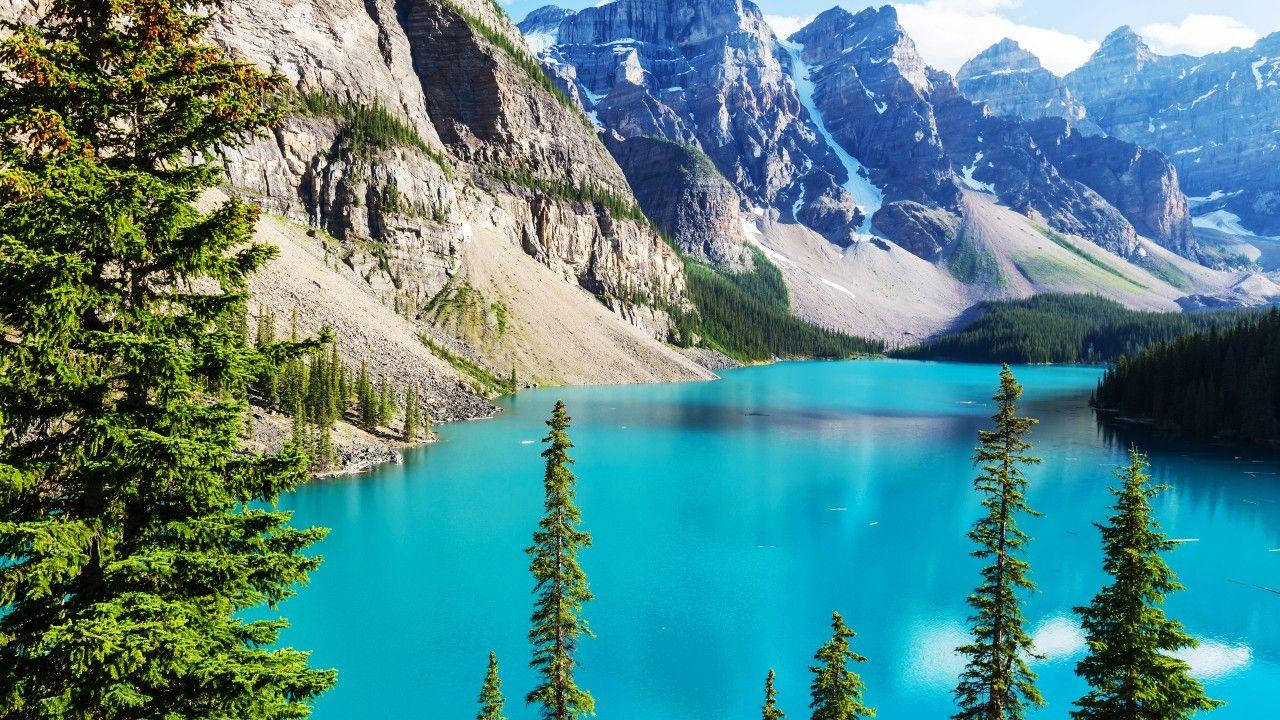 Rocky Mountain National Park Blue Moraine Lake