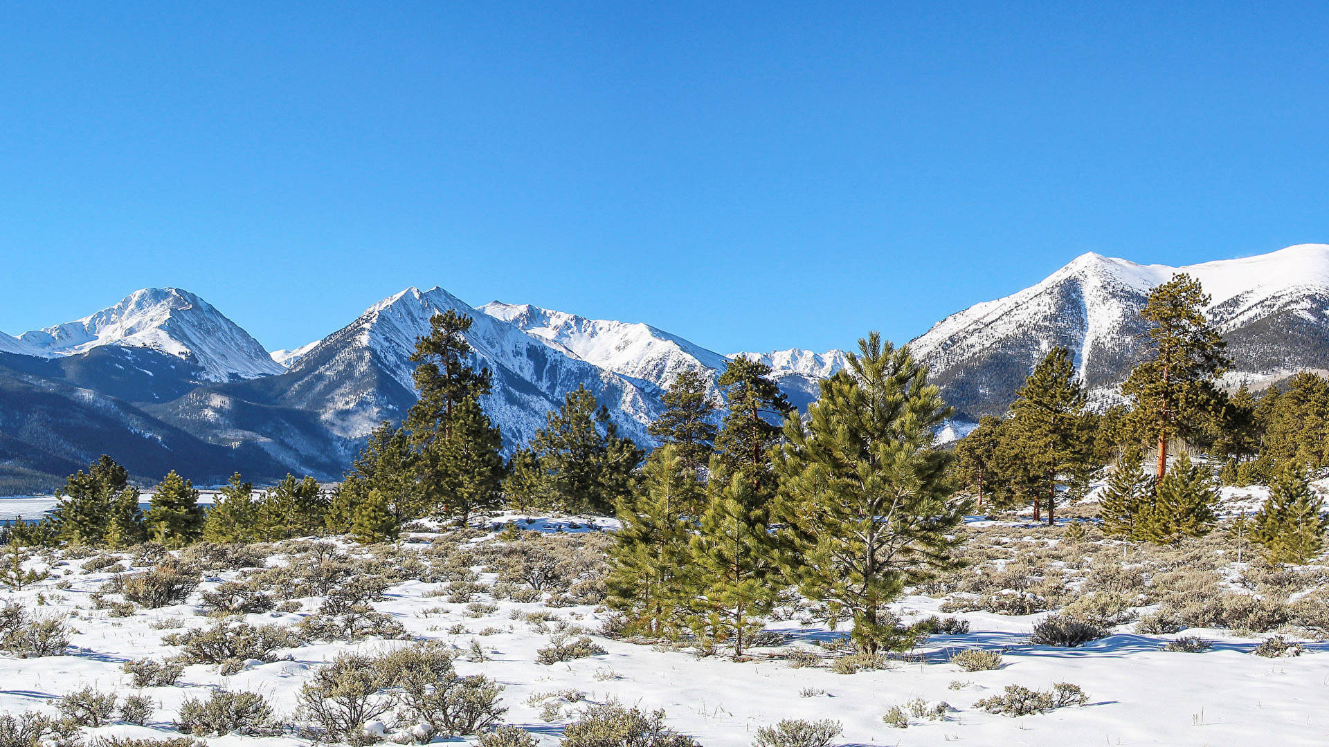 Rocky Mountain National Park During Winter