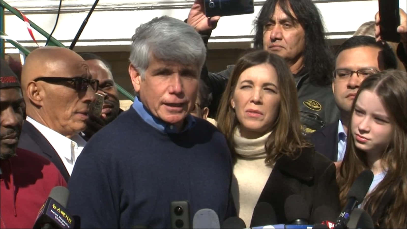 Rod Blagojevich Home Press Conference