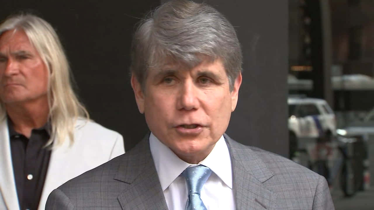 Rod Blagojevich With Grey Suit