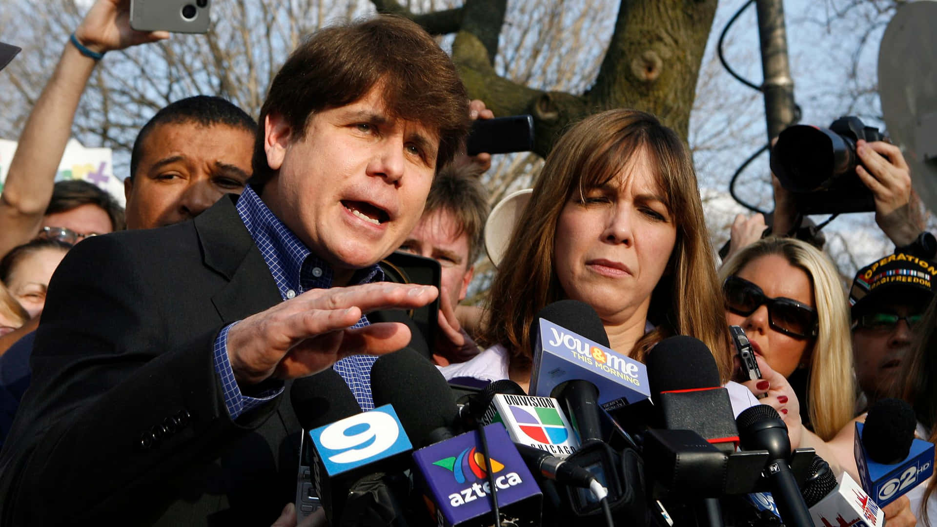 Rod Blagojevich With Patricia