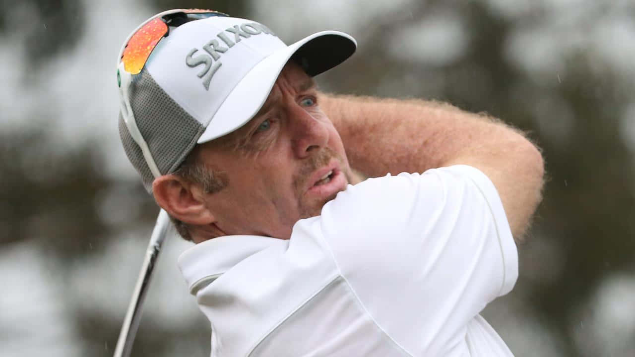 Rod Pampling Looking Focused Background