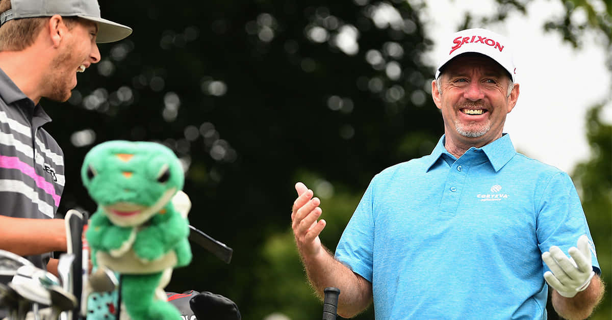 Rod Pampling Smiling Background