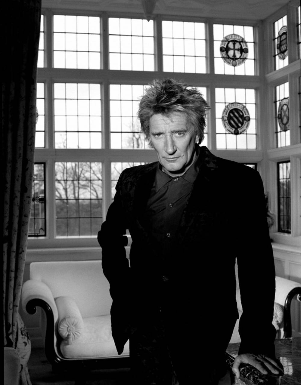 Rod Stewart British And Scottish Singer Background