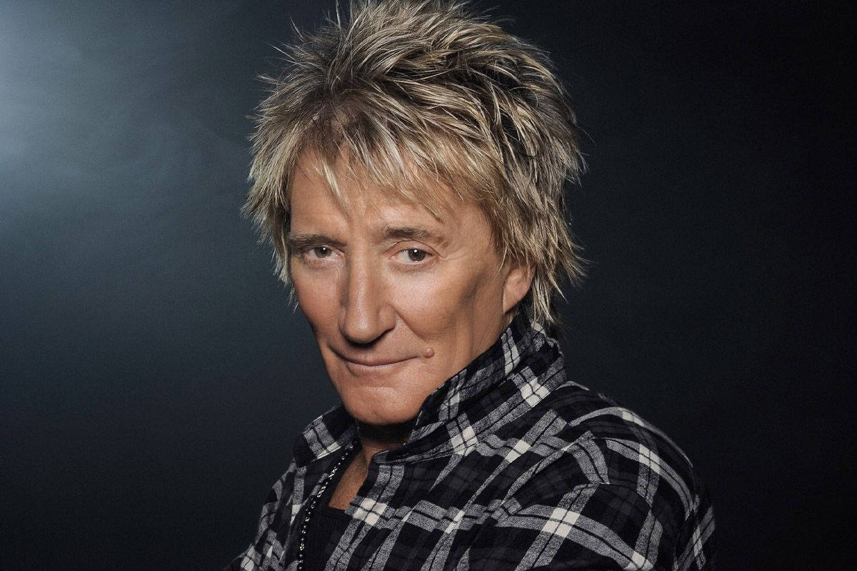 Rod Stewart Graces The Cover Of Rolling Stone Australia Background