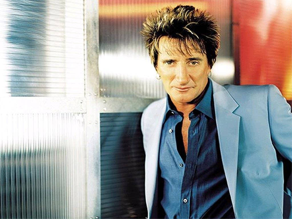 Rod Stewart Legendary Singer And Songwriter Background