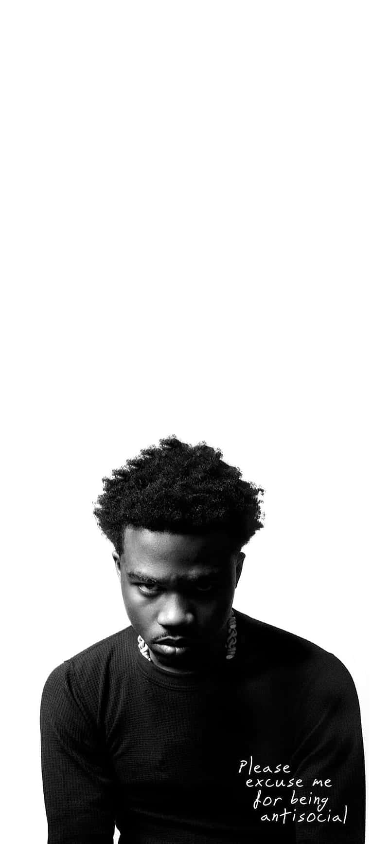 Roddy Ricch Performing Live On Stage During A Concert Background