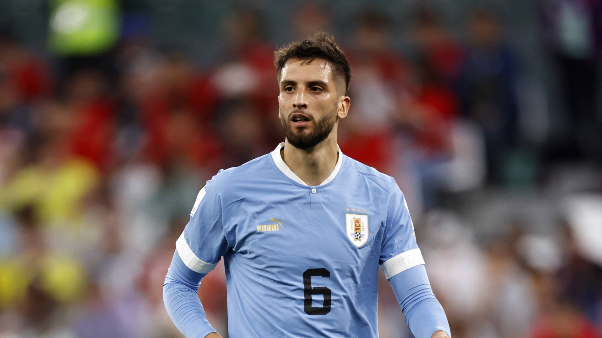 Rodrigo Bentancur For Uruguay National Football Club Background