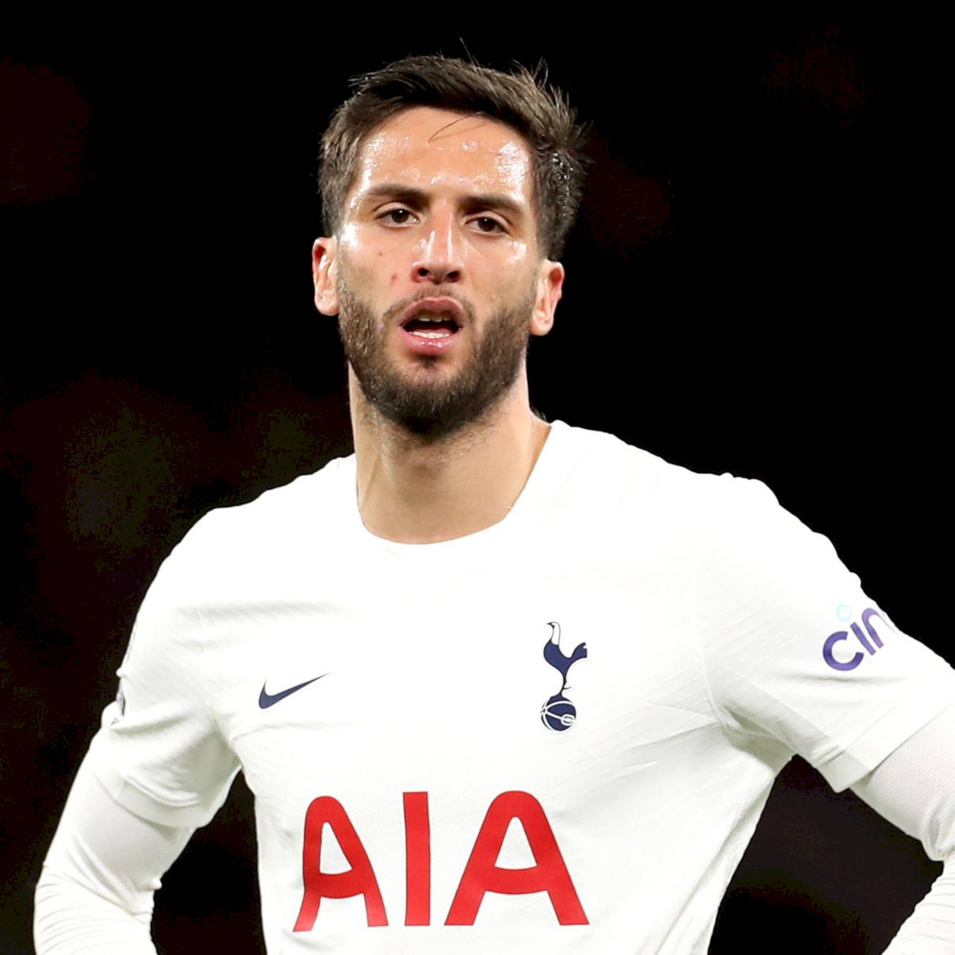 Rodrigo Bentancur On Black Background