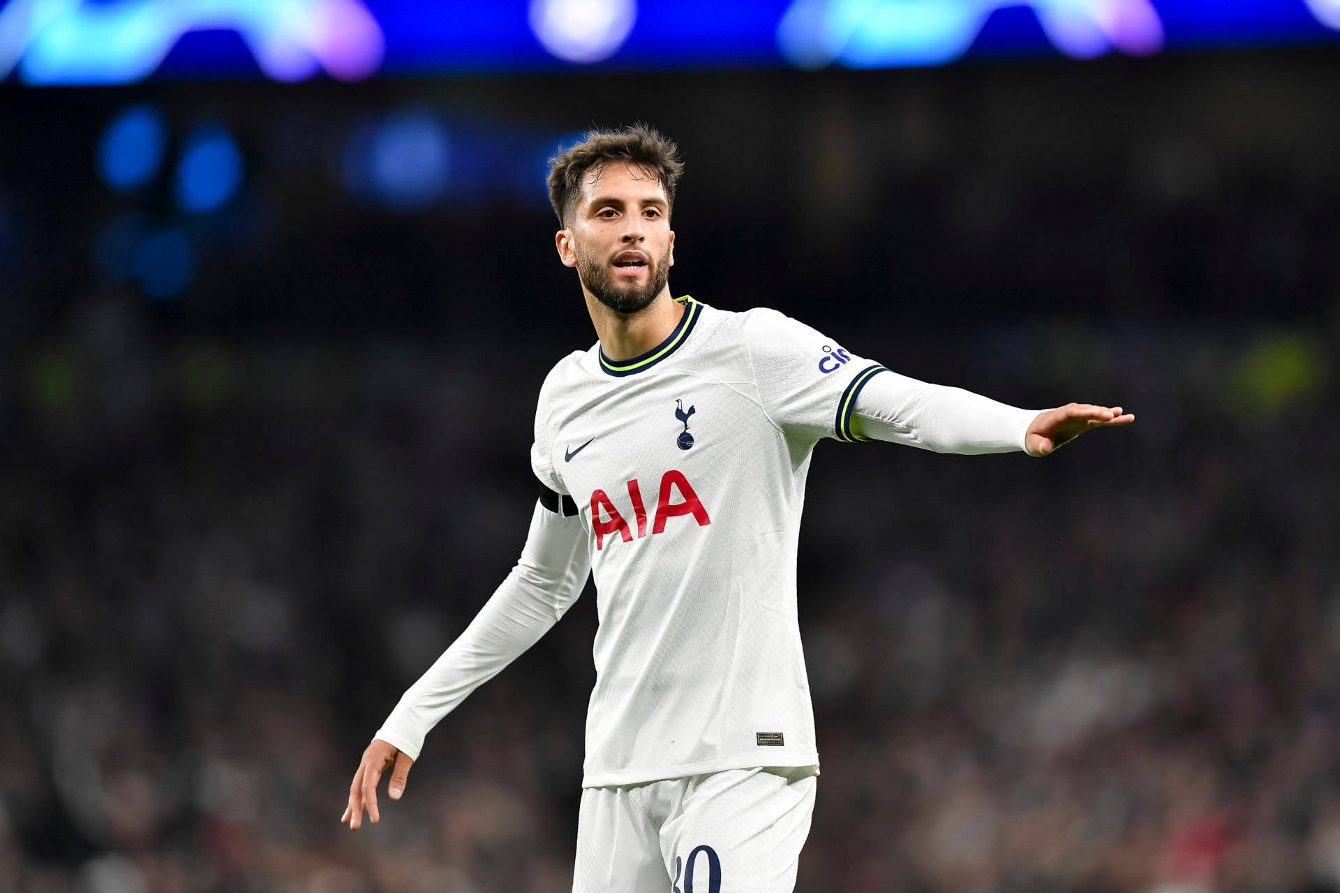 Rodrigo Bentancur On The Field Background