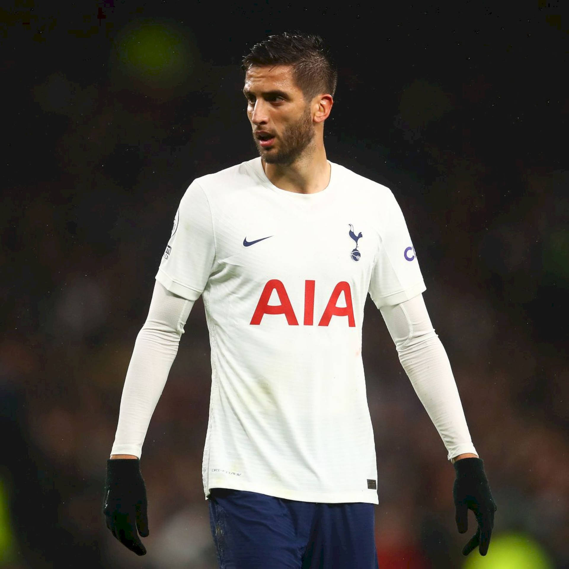 Rodrigo Bentancur Standing In White Jersey