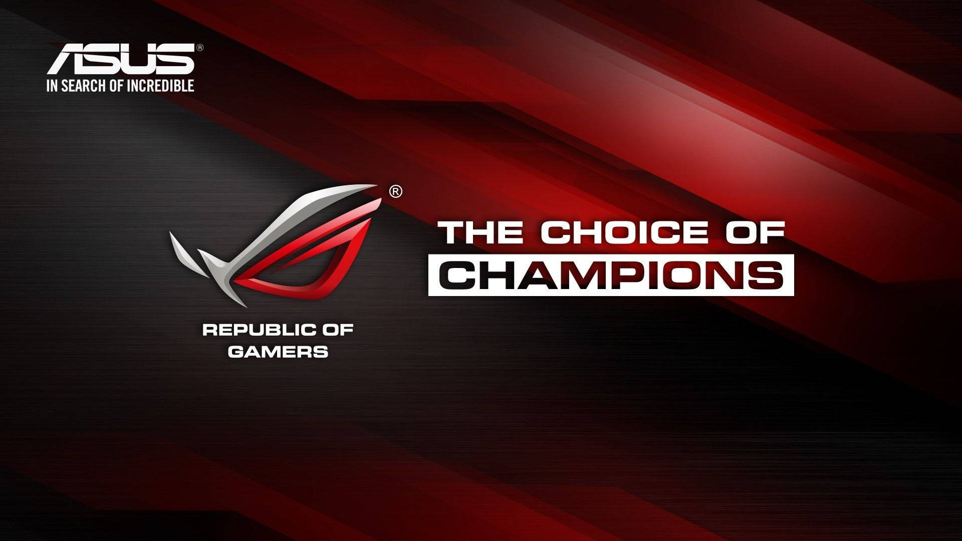 Rog Choice Of Champions Background