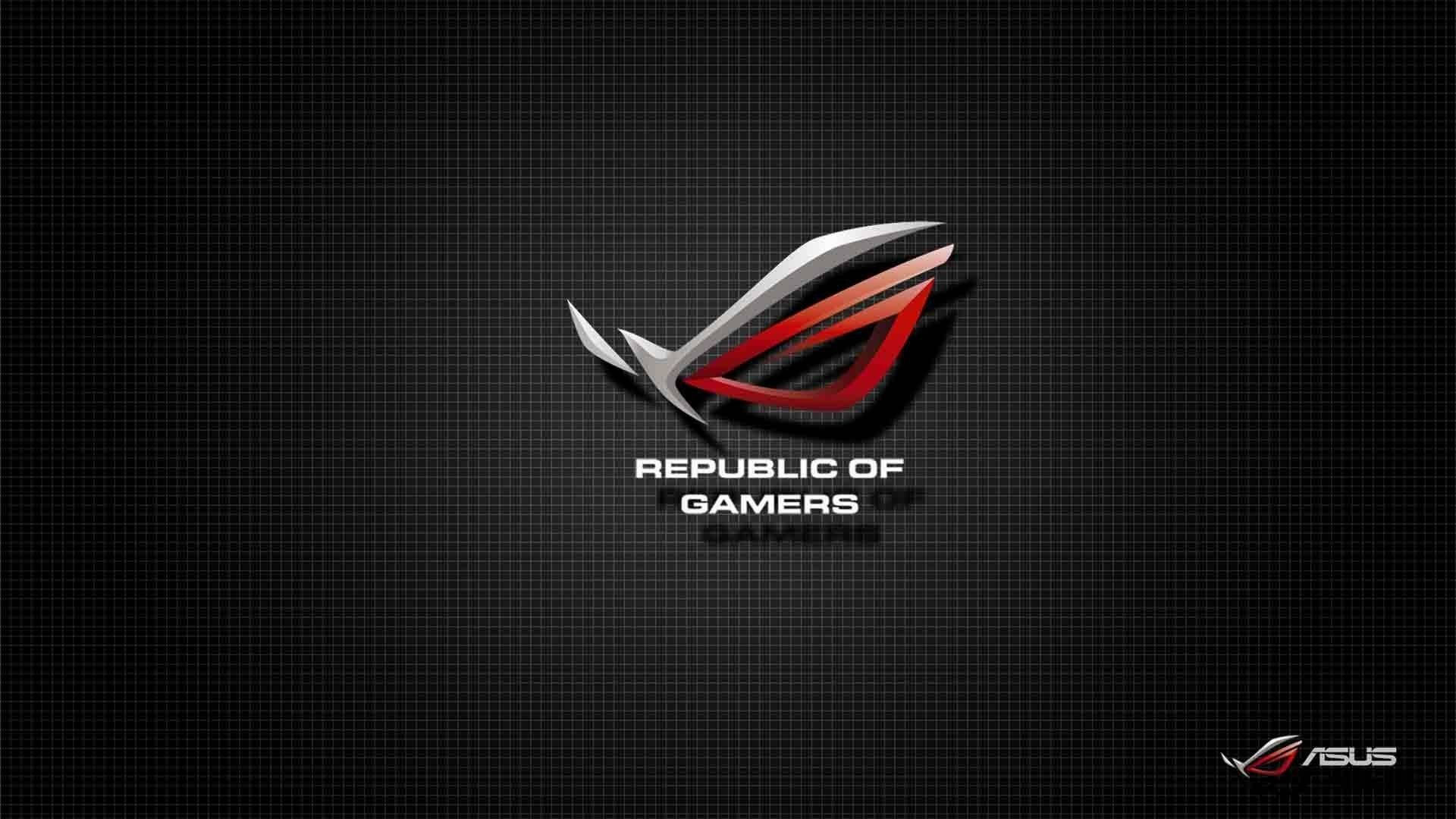 Rog Gamers Logo Background