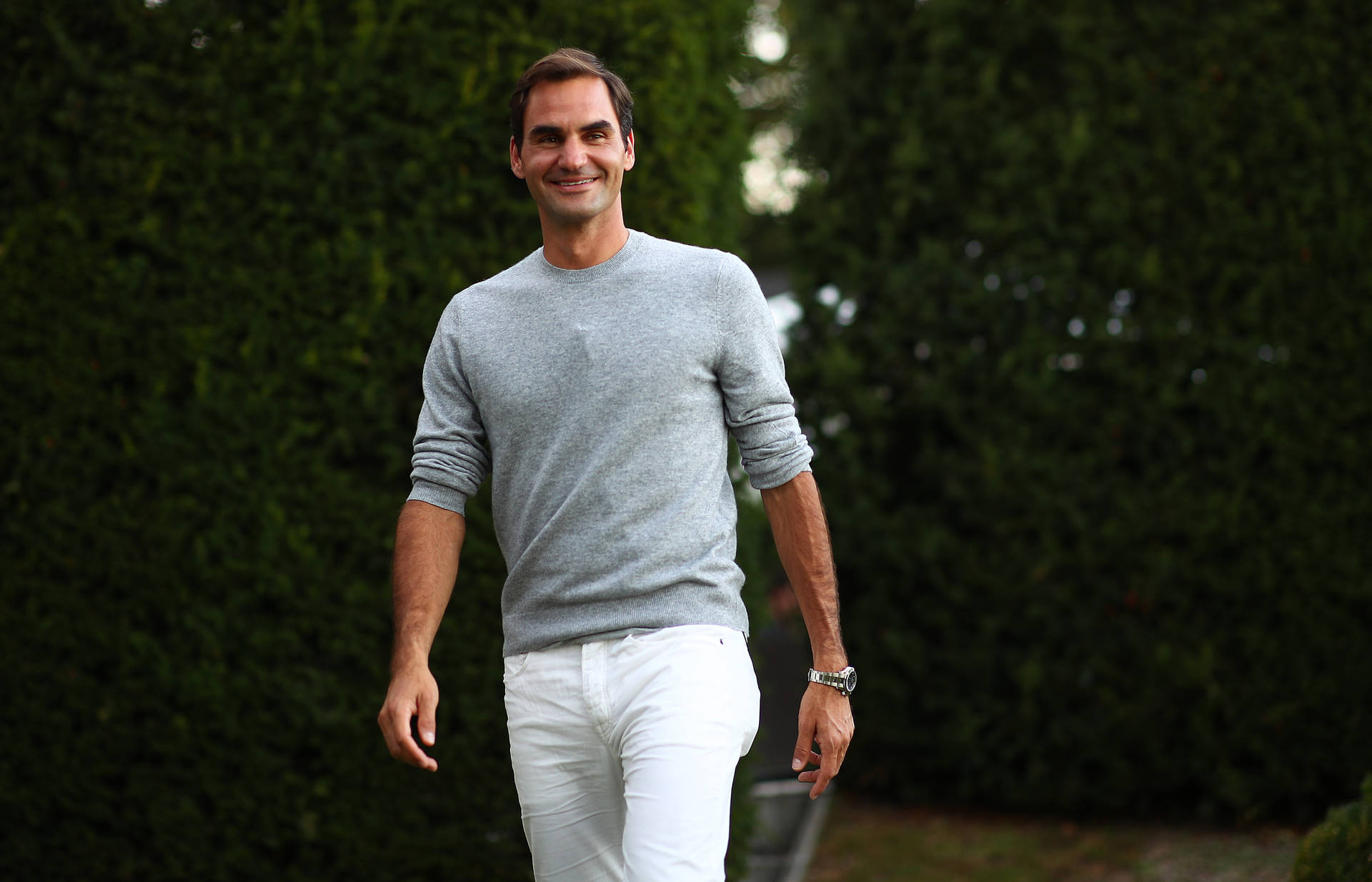 Roger Federer Casual Look
