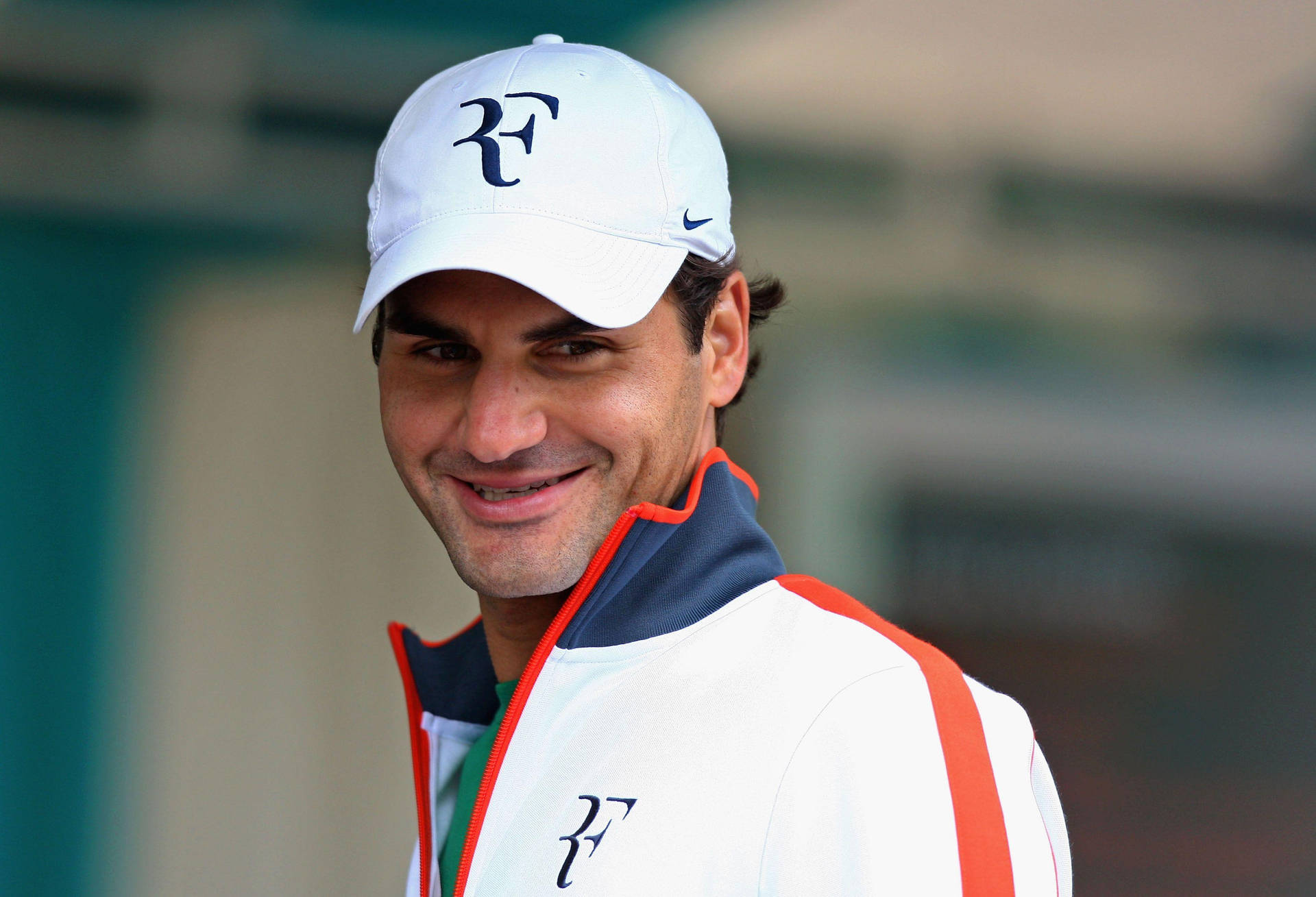 Roger Federer Sporting Nike Merchandise