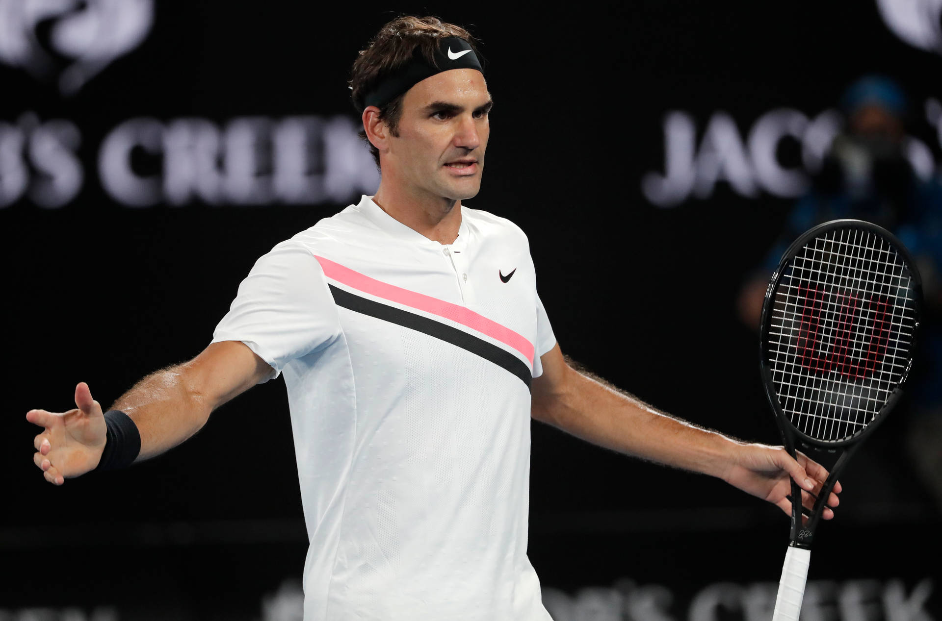 Roger Federer Tennis Athlete Background