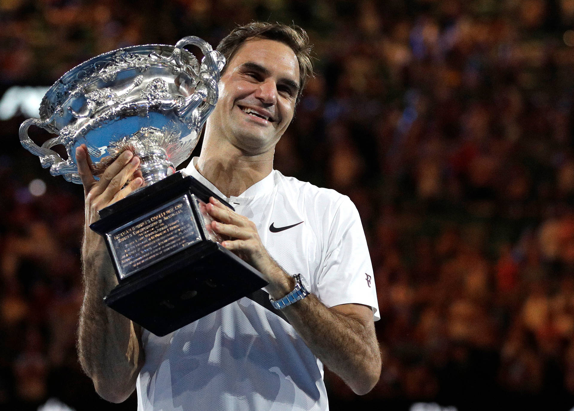 Roger Federer Tennis Champ Background