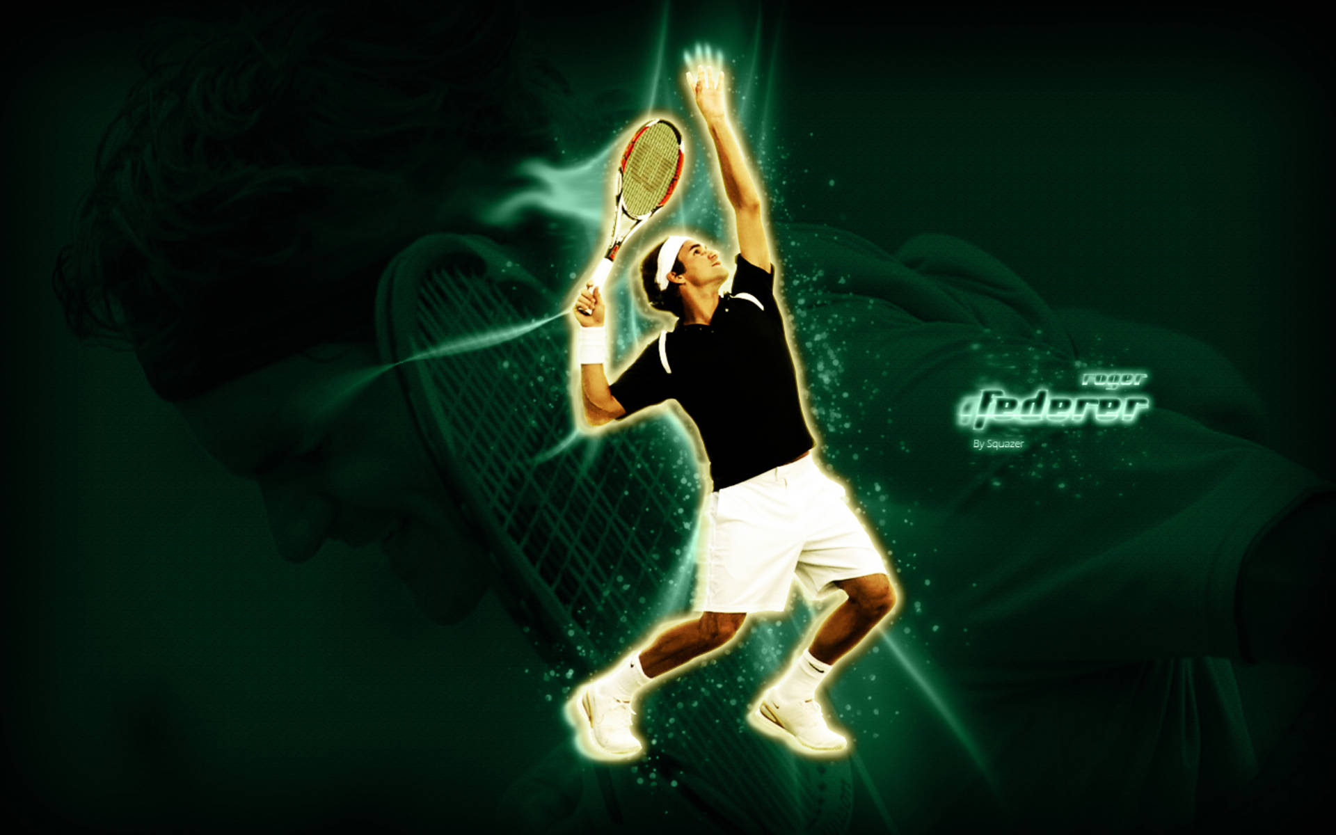 Roger Federer Tennis Poster Background