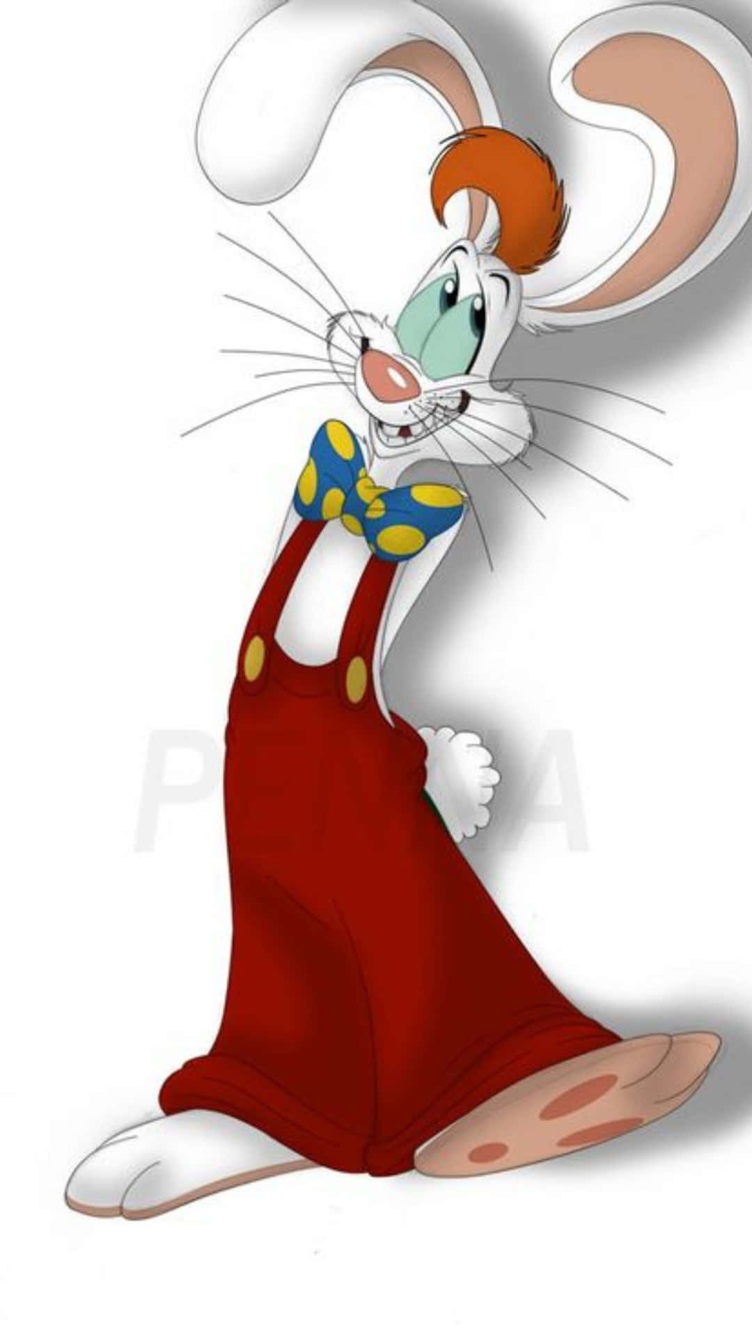 Roger Rabbit Red Overalls Background