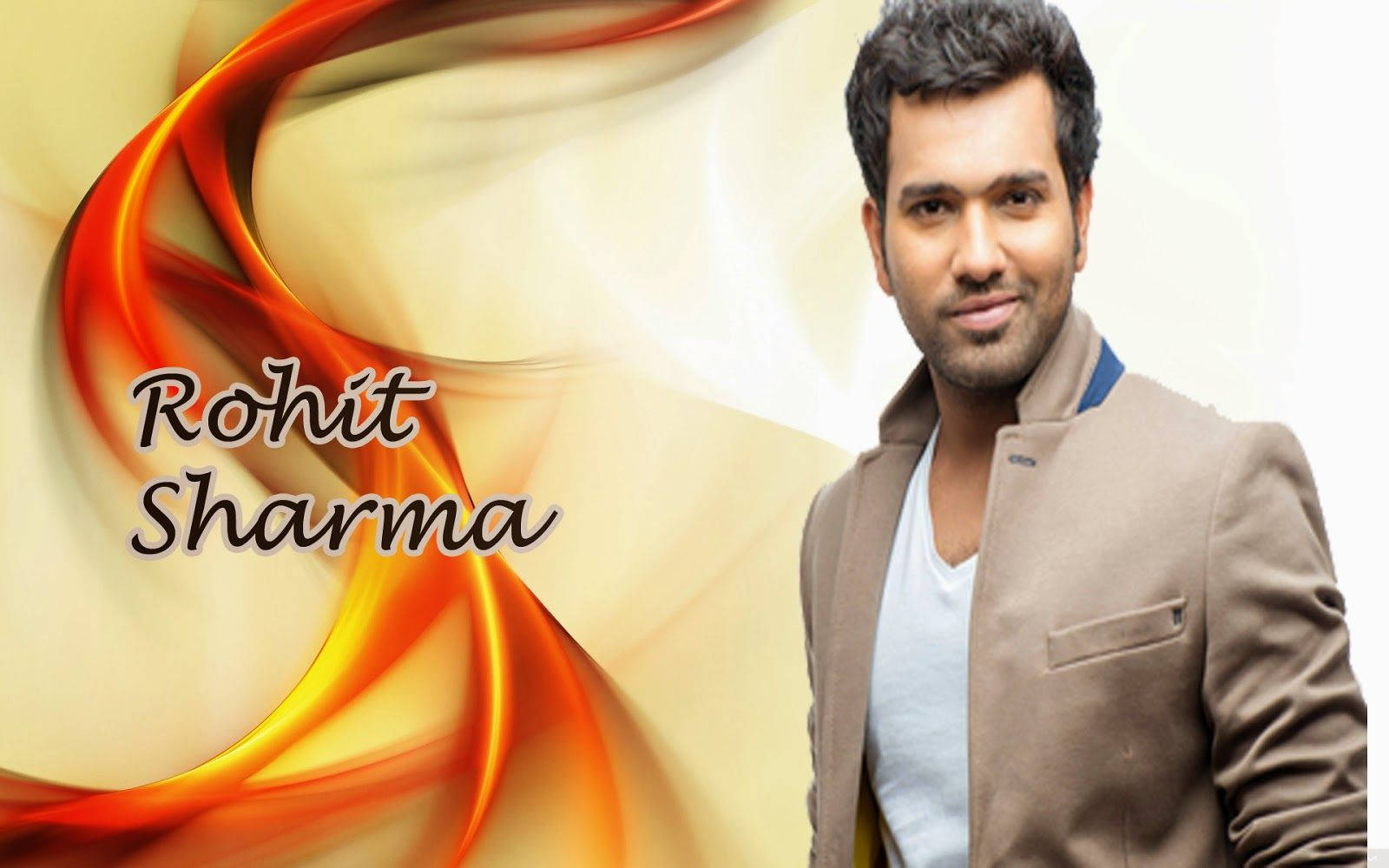 Rohit Sharma Good-looking Face Background