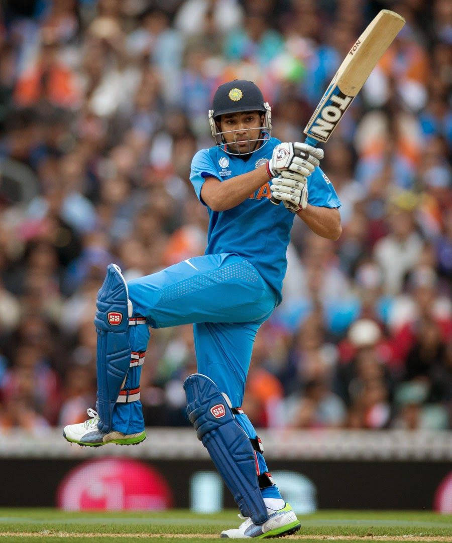 Rohit Sharma - Indian Cricket Star Background