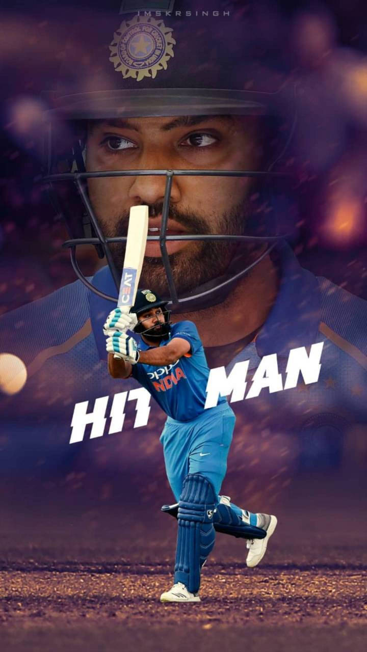 Rohit Sharma, The Hitman Of Indian Cricket Background