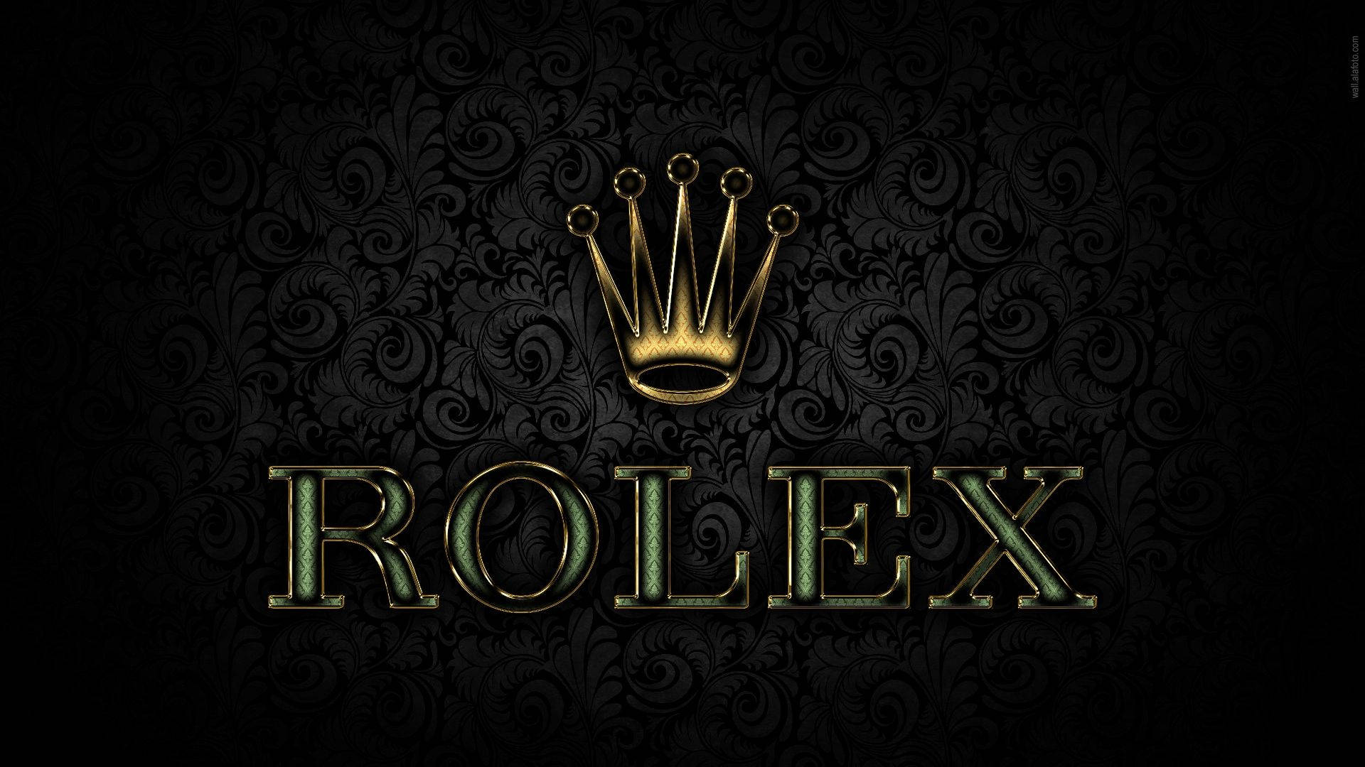 Rolex Brand Logo Background