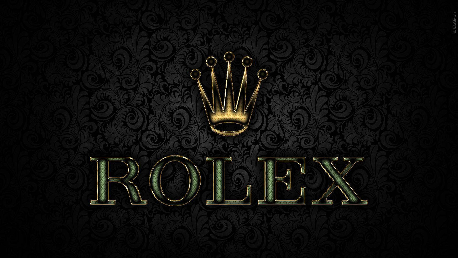 Rolex Logo Brands Background