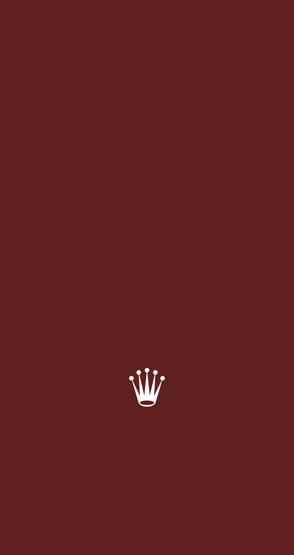 Rolex Logo Maroon Background