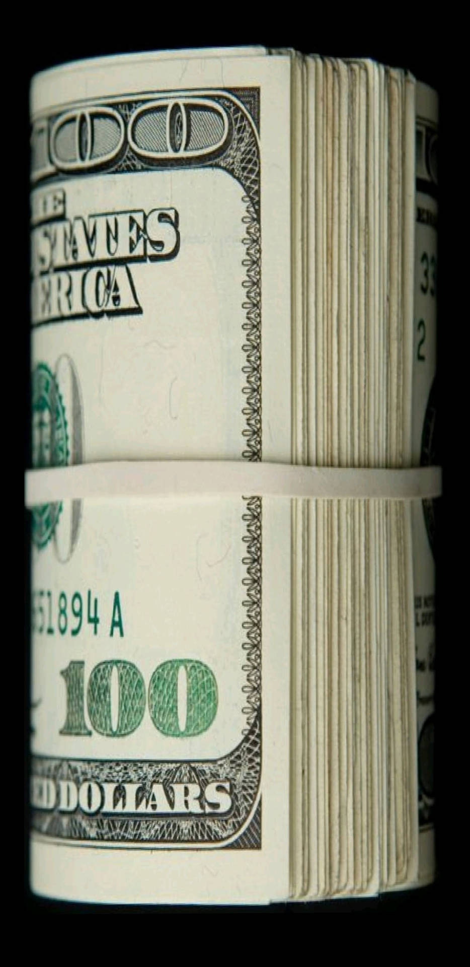 Roll Of Money Iphone Background