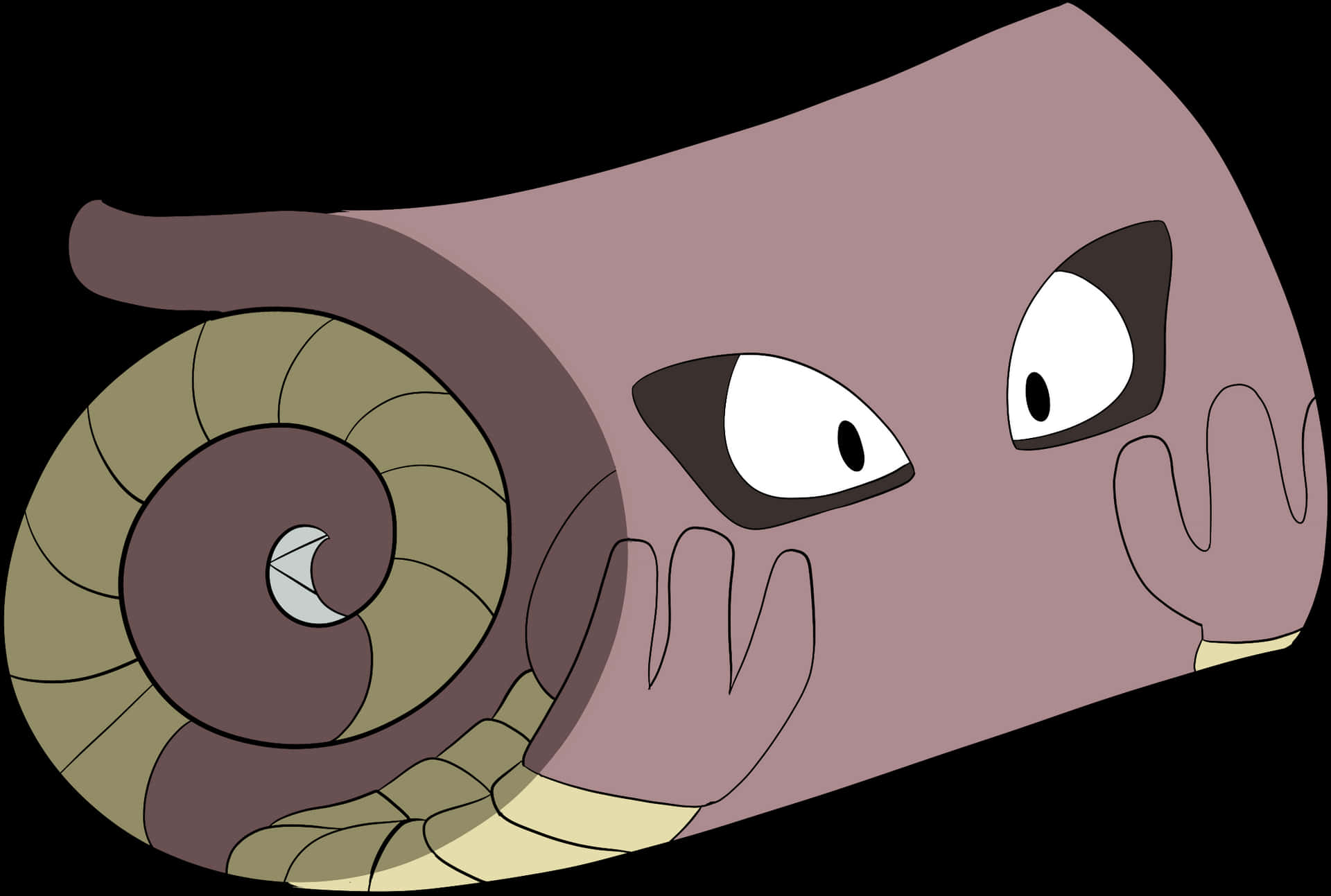 Rolled Up Hitmonlee Background