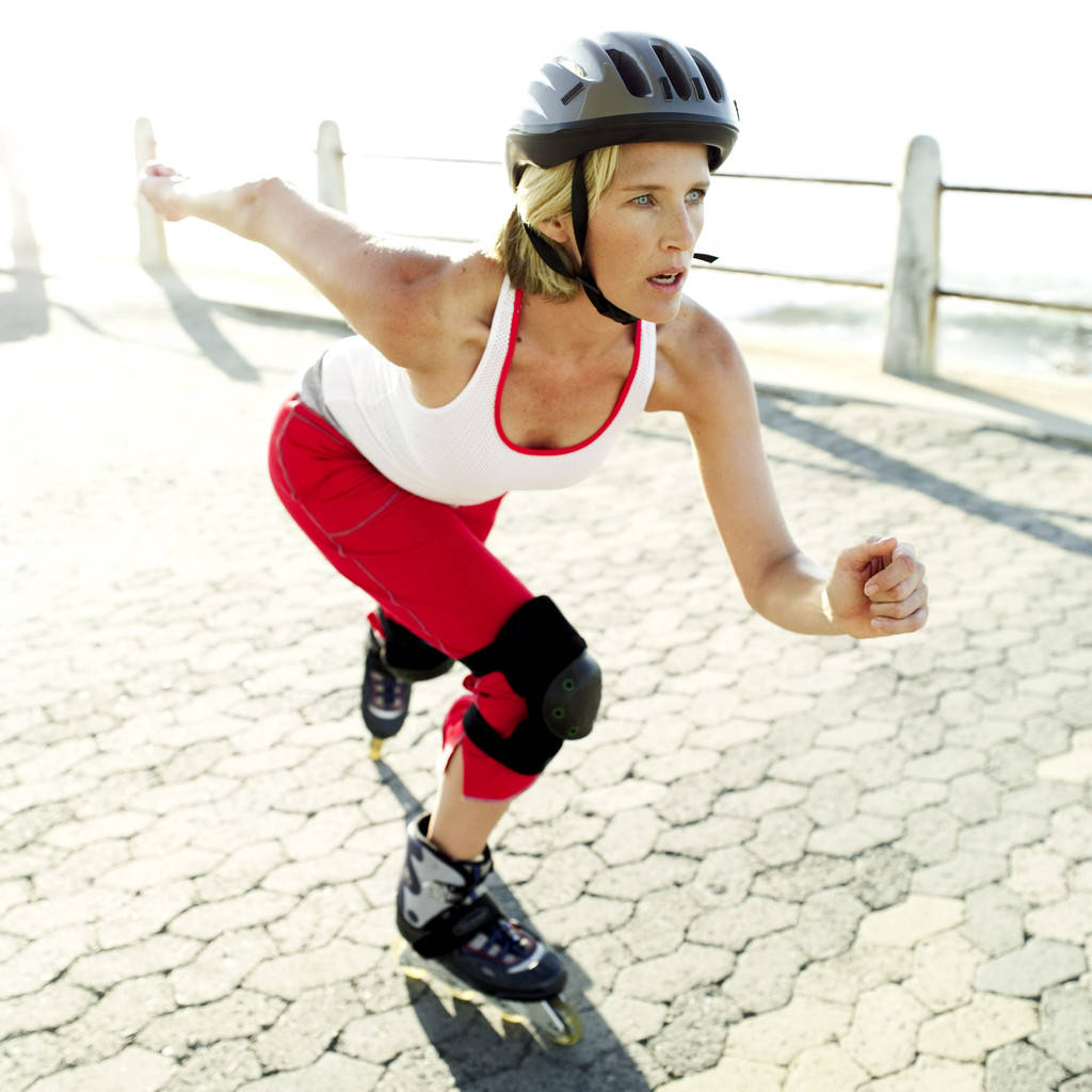 Rollerblading Physical Fitness Exercise