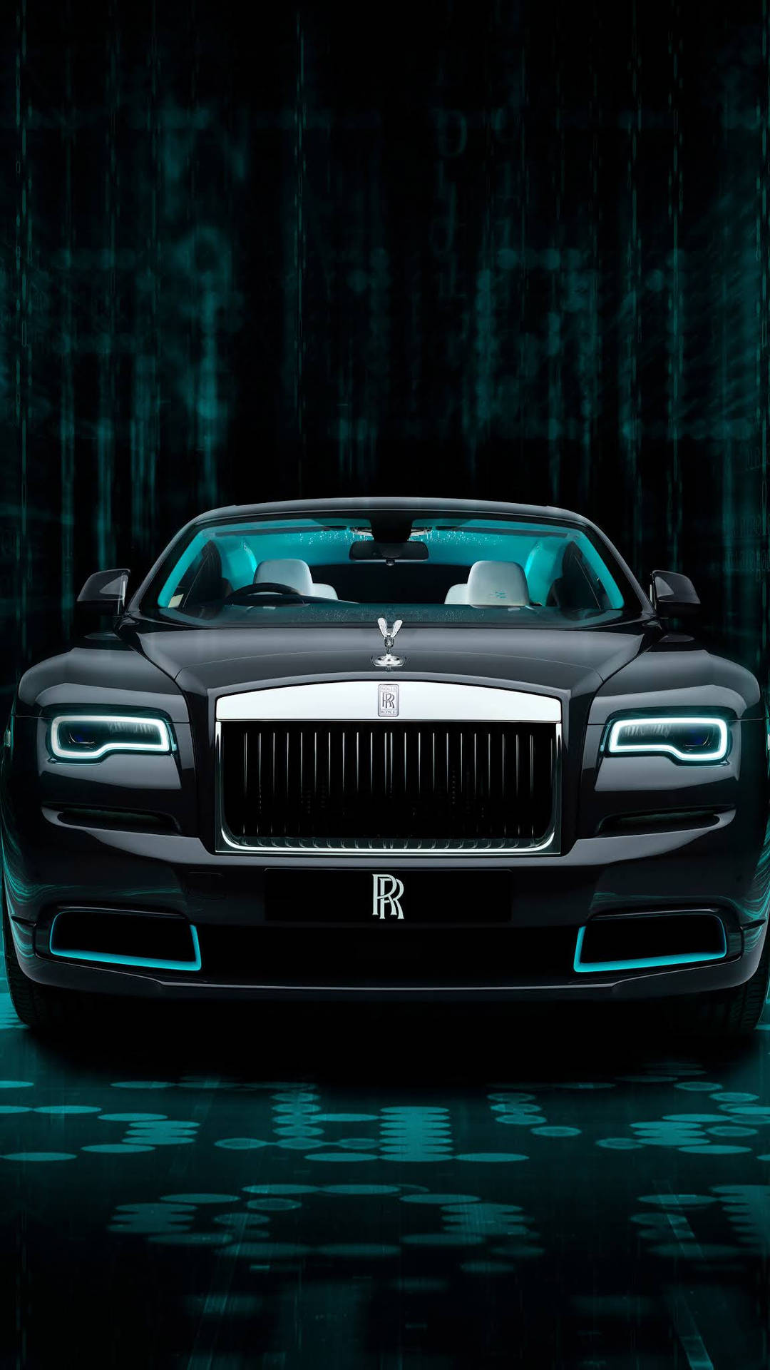 Rolls-royce 4k Wraith Futuristic Aesthetic Background