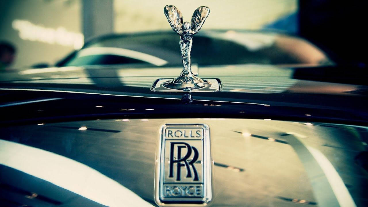 Rolls Royce Emblem Background