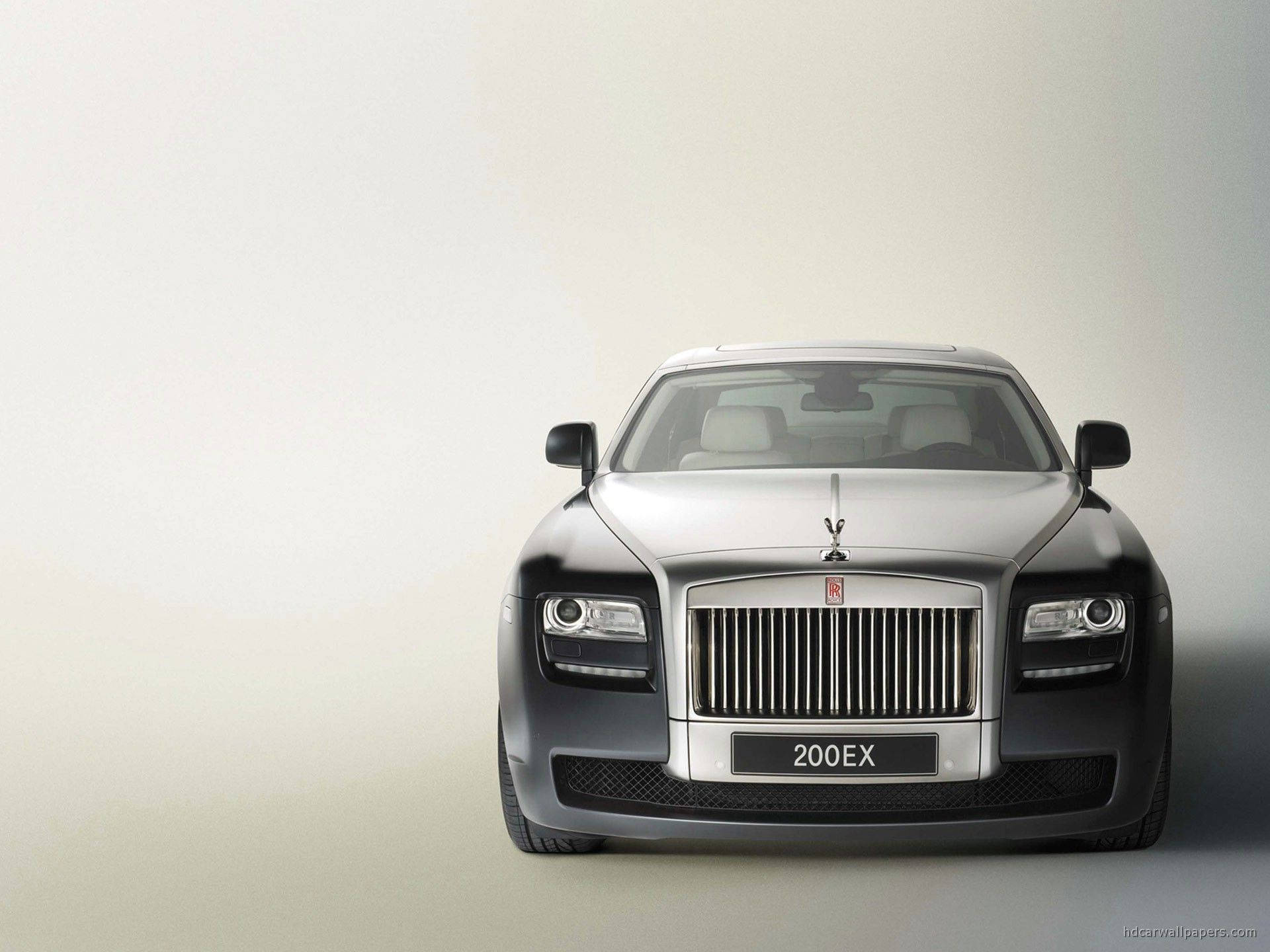 Rolls Royce Front View Background
