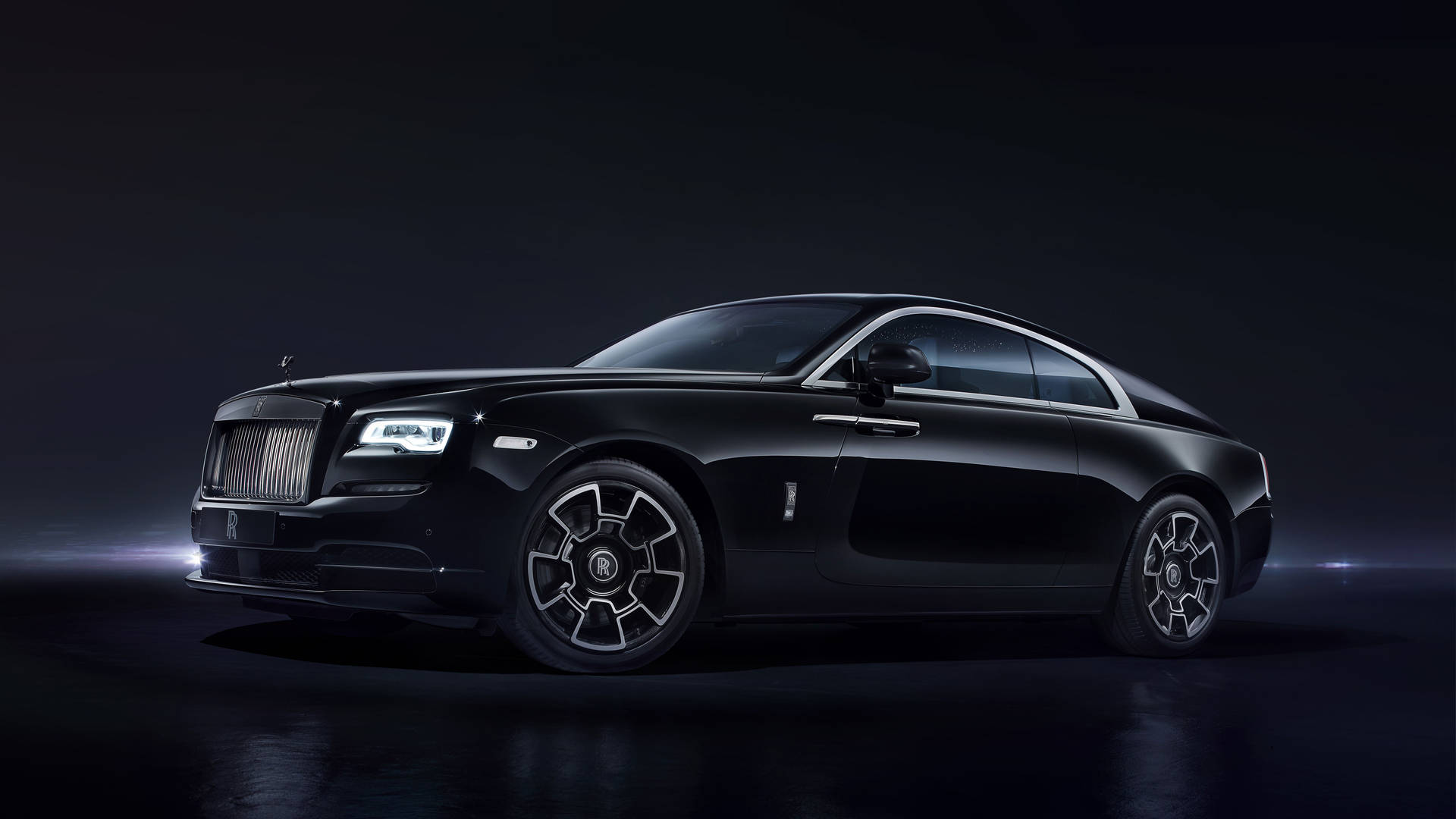 Rolls Royce Wraith Black Badge Car Background