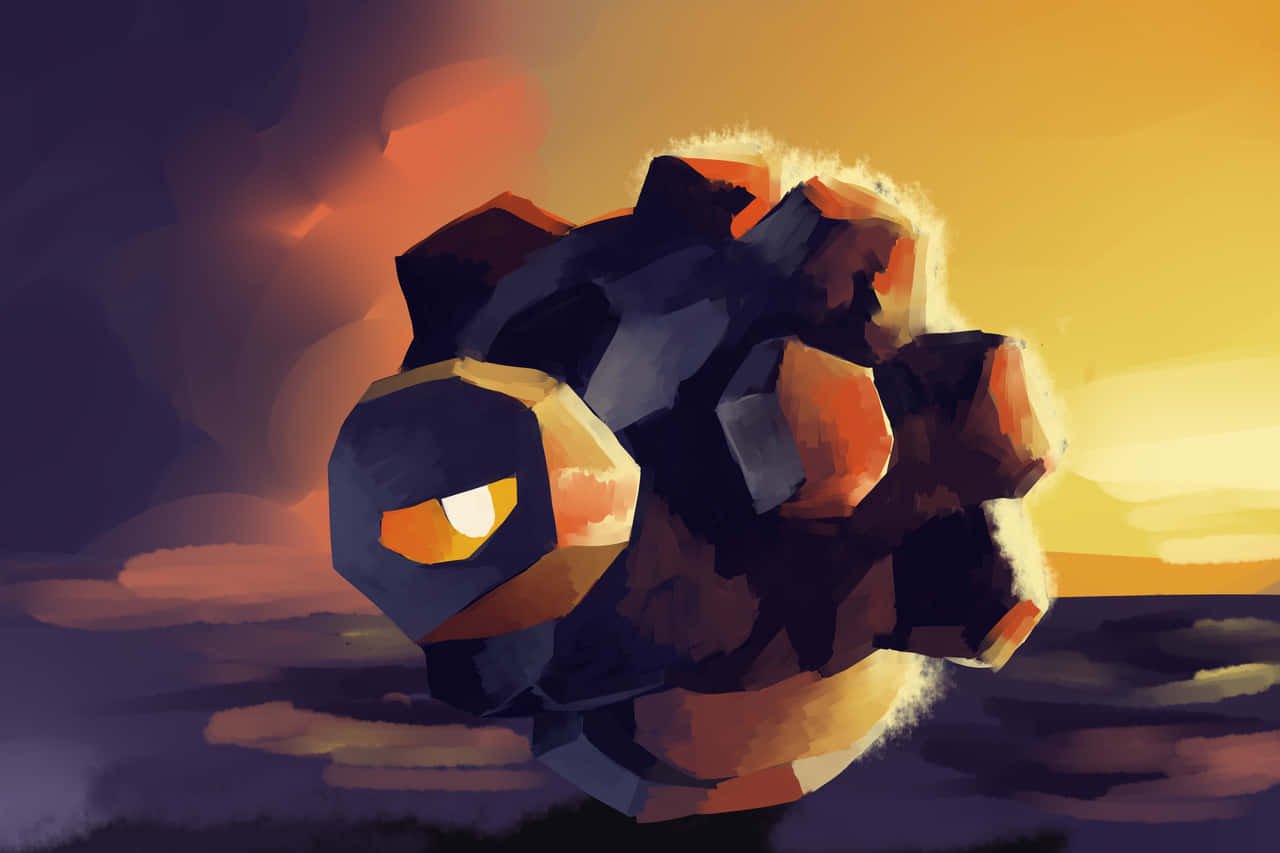 Rolycoly Against The Sunset Background