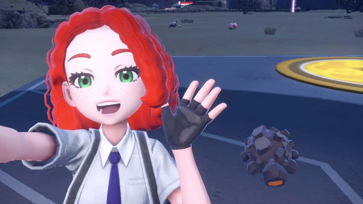 Rolycoly And A Female Trainer Background