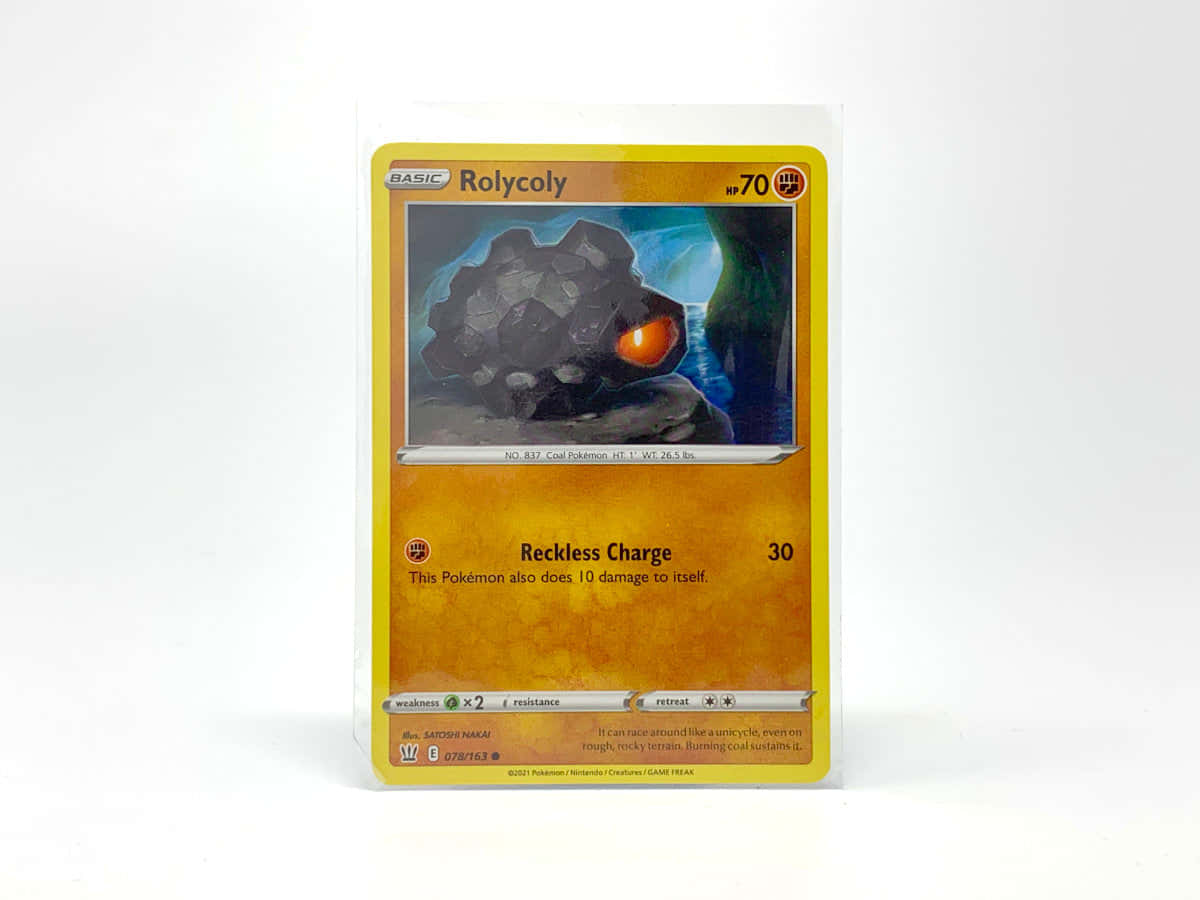 Rolycoly Charging In Action