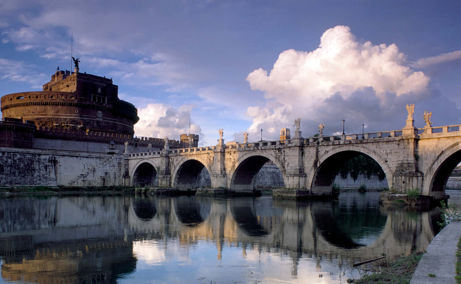 Roman Bridge Of Castel Santangelo