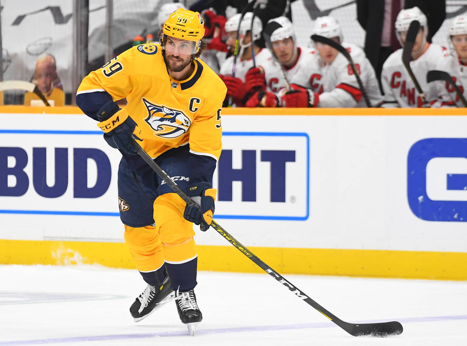 Roman Josi Swiss Professional Ice Hockey Background