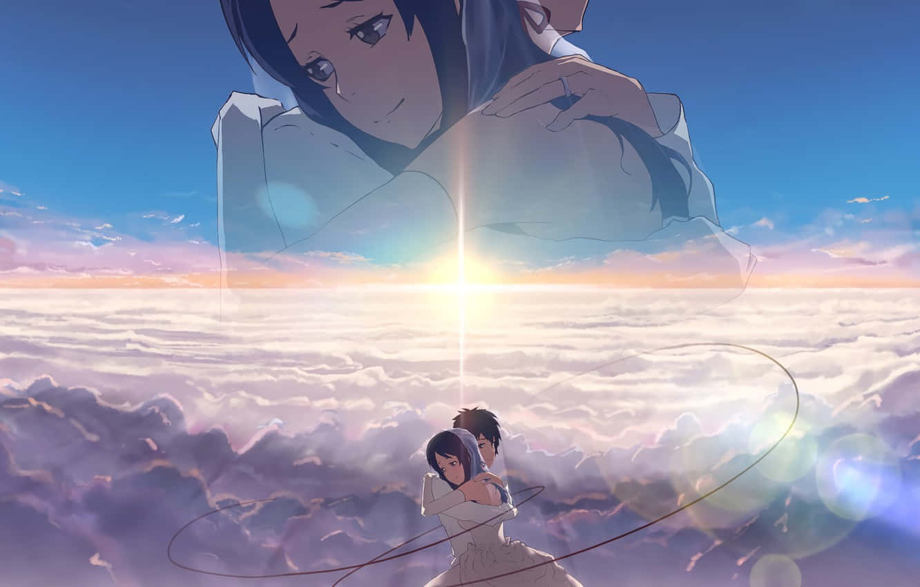 Romance Anime Weathering With You Background