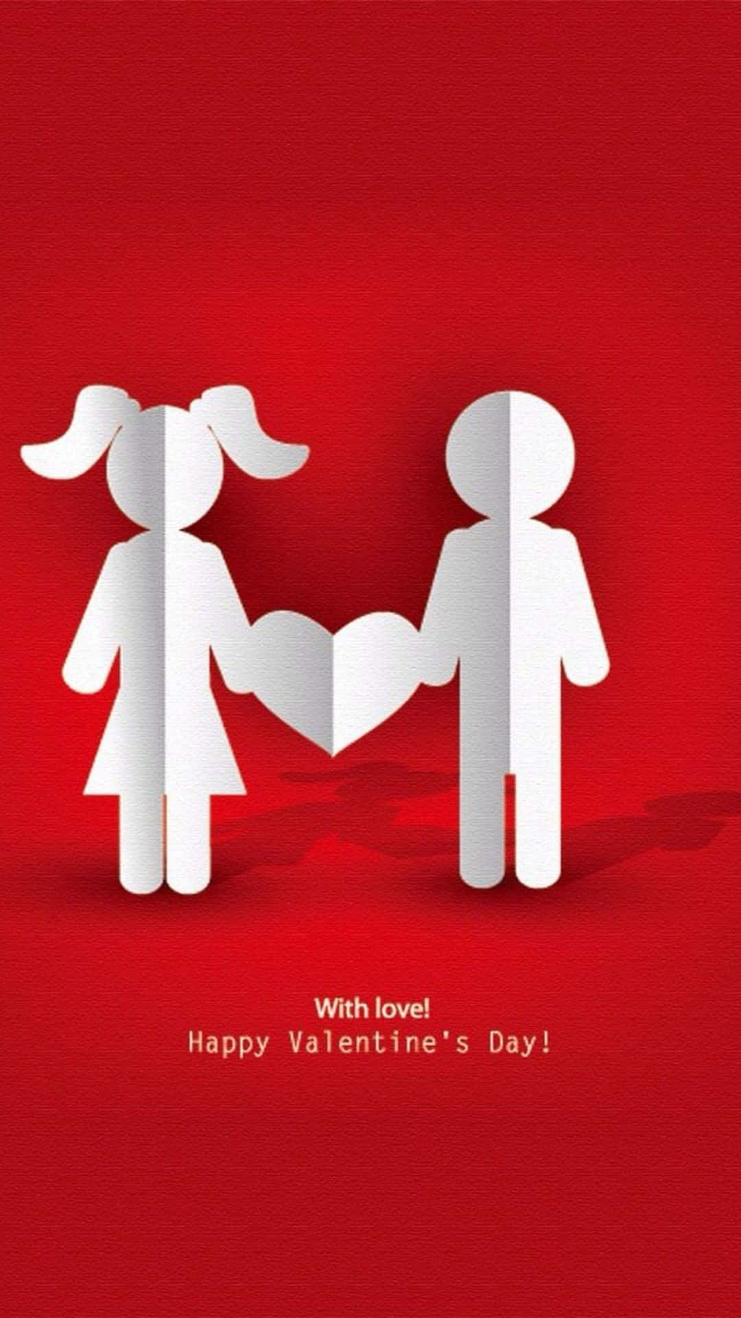 Romance Themed Valentines Day Iphone Wallpaper Background